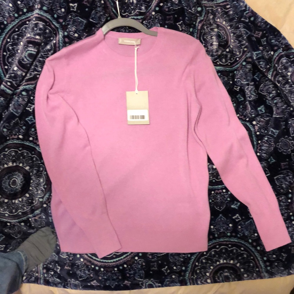 EVERLANE LAVENDER CASHMERE SWEATER. NWT. WOMENS SM